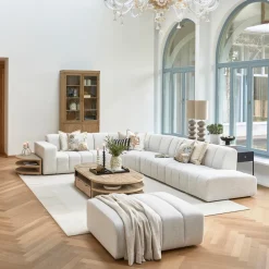 Dazzle Lounger L Antique White