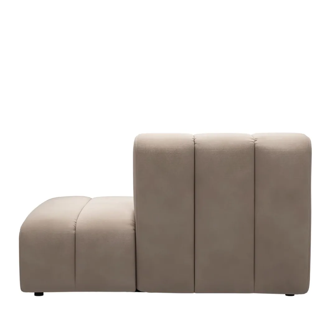 Dazzle Lounger R Light Taupe