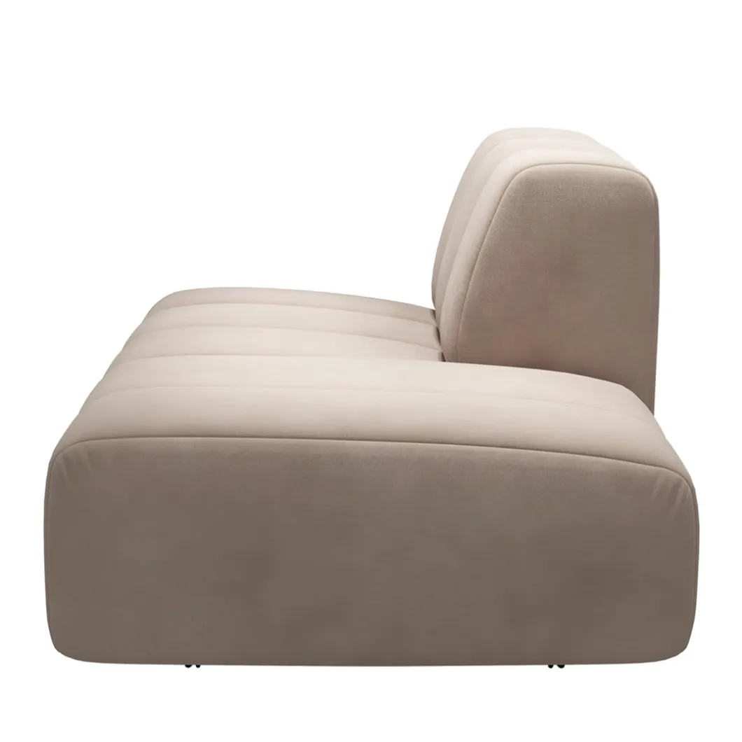Dazzle Lounger R Light Taupe