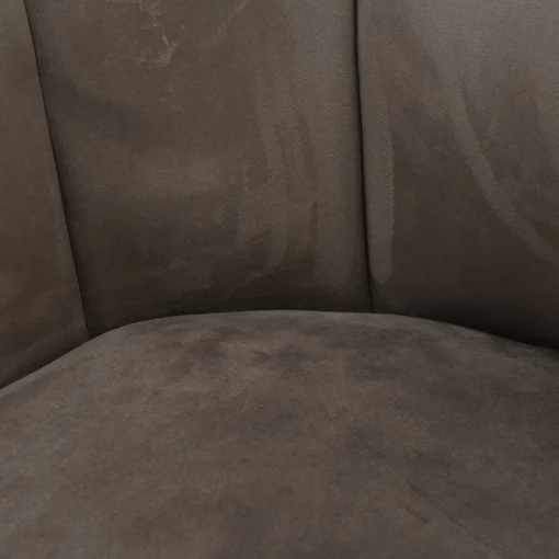 Draaibare Eetkamerstoel Dauphine, Anthracite, Velvet