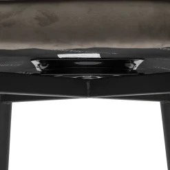 Draaibare Eetkamerstoel Dauphine, Anthracite, Velvet