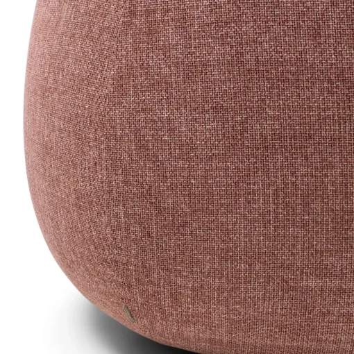 Draaibare fauteuil Leonardo, Koraalroze