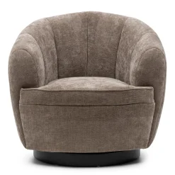 Draaibare fauteuil The Countess, Taupe