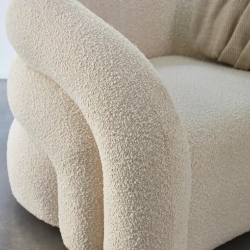 Draaibare fauteuil Vittorio, Wit