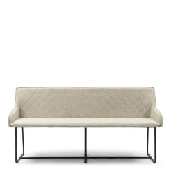 Eetkamerbank Frisco Drive, Fabulous Flax, Mouline Linnen