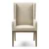 Eetkamerstoel Ascot, Glossy Flax, Chenille Jacquard