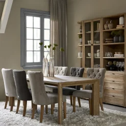 Eetkamerstoel Balmoral, Melting Silver, Celtic Weave