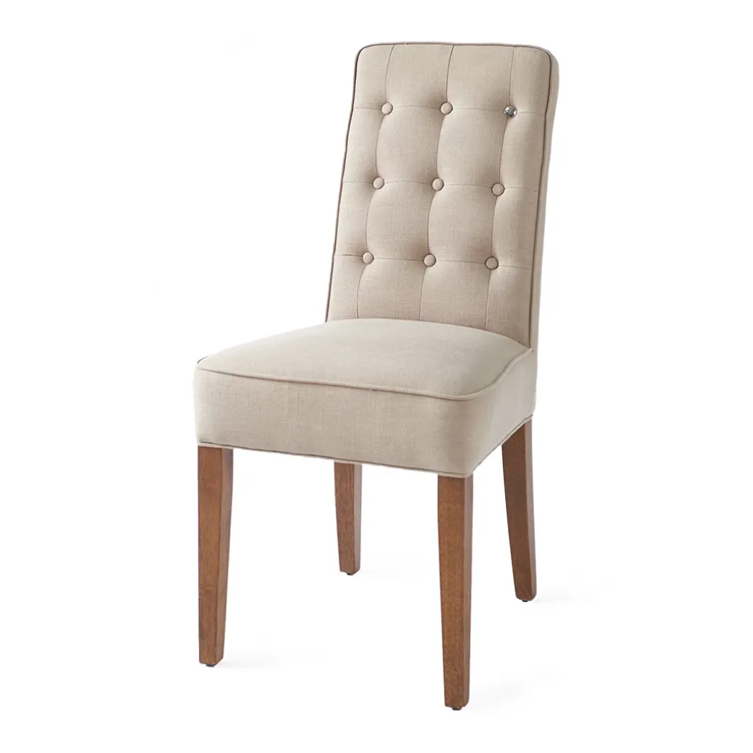 Eetkamerstoel Cape Breton, Flax, Linnen