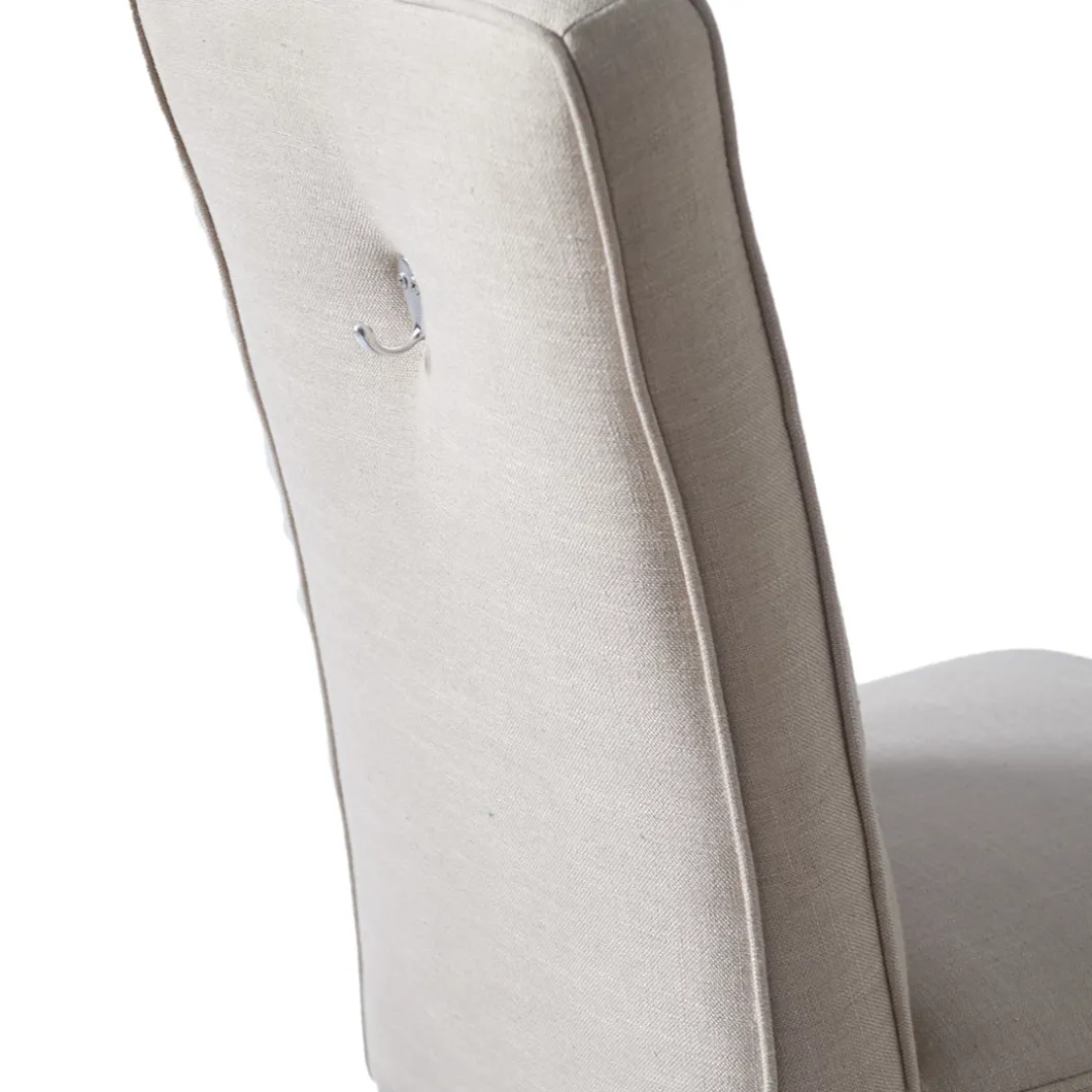 Eetkamerstoel Cape Breton, Flax, Linnen