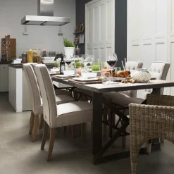 Eetkamerstoel Cape Breton, Flax, Linnen