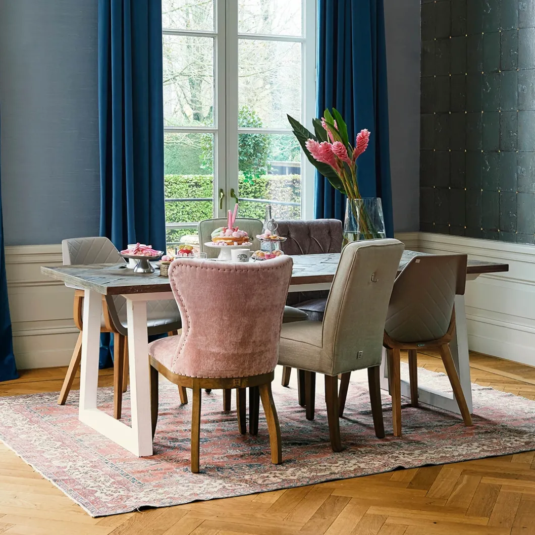 Eetkamerstoel Cape Breton, Flax, Linnen