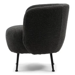 Eetkamerstoel Corralillo Armchair, Beluga, Bouclé