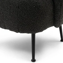 Eetkamerstoel Corralillo Armchair, Beluga, Bouclé