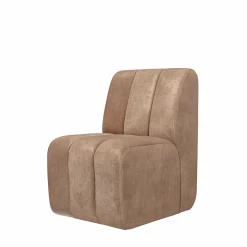 Eetkamerstoel Dazzle, Cafe Latte, Velvet