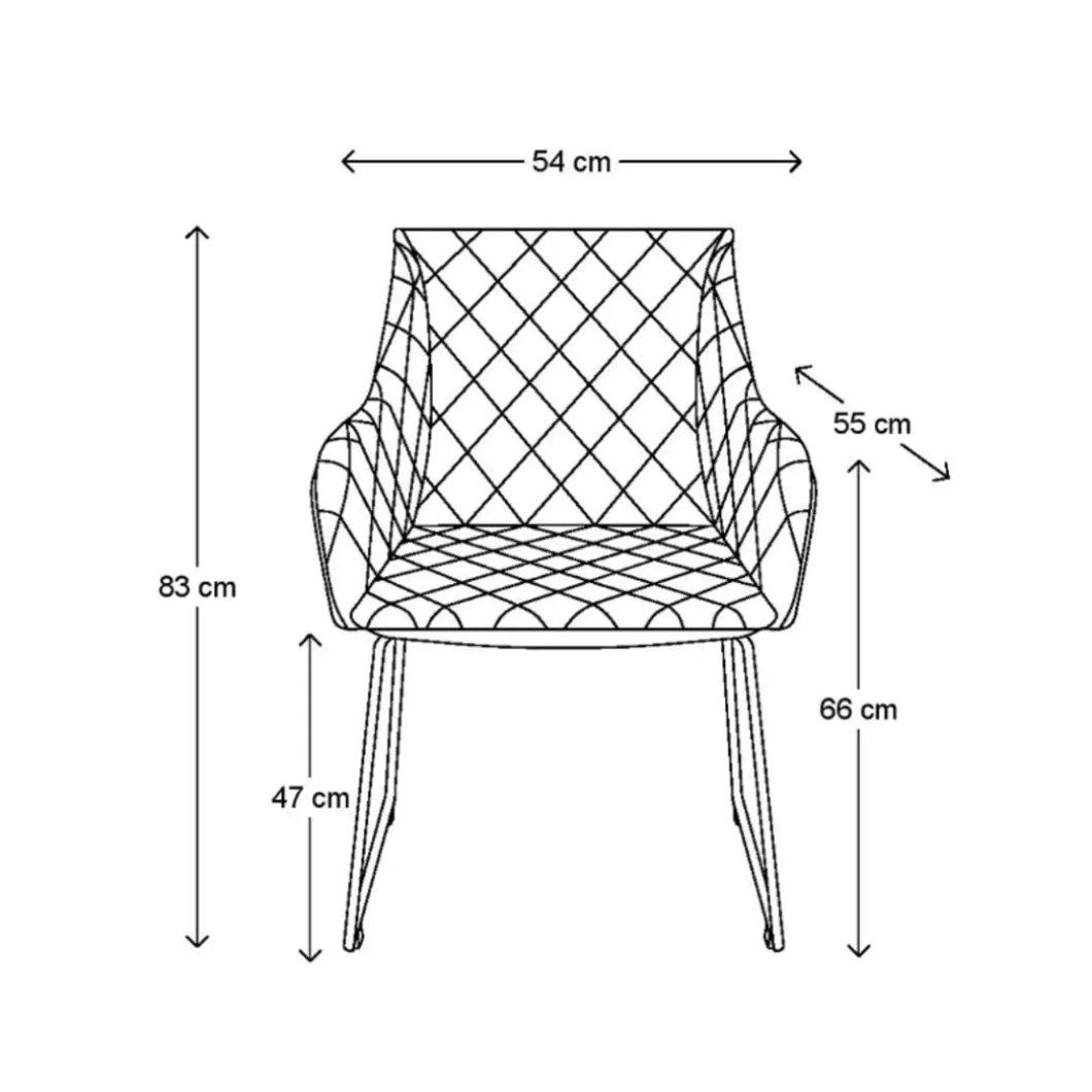 Eetkamerstoel Frisco Drive, Espresso, Pellini