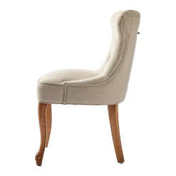 Eetkamerstoel George, Flax, Linnen