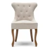 Eetkamerstoel George, Glossy Flax