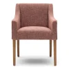 Eetkamerstoel Savile Row, Coral Pink