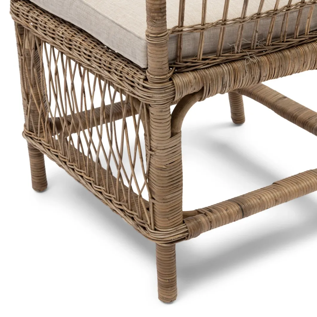 Eetkamerstoel Victoria Falls, Natural, Rattan