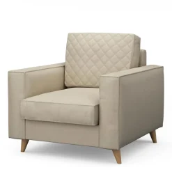 Fauteuil Kendall, Flanders Flax, Oxford Weave