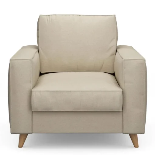 Fauteuil Kendall, Flanders Flax, Oxford Weave
