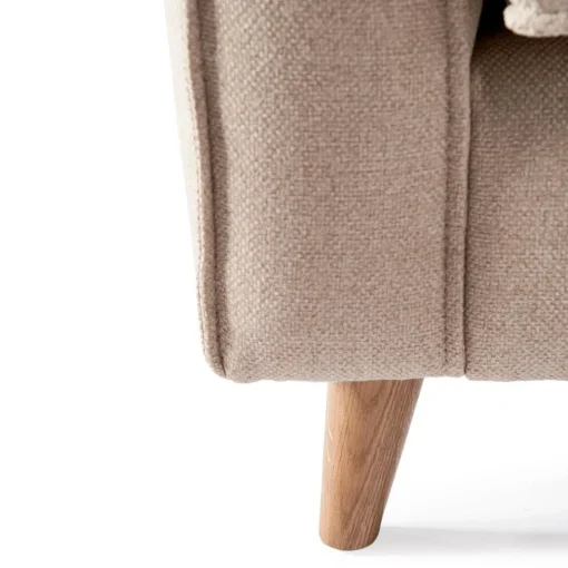 Fauteuil Kendall, Flanders Flax, Oxford Weave