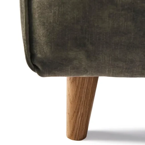 Fauteuil Kendall, Grimaldi Grey, Velvet