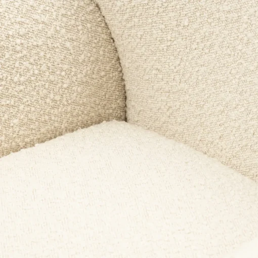 Fauteuil La Contessina, White Sand, Bouclé