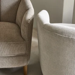 Fauteuil Rue Royal, Chelsea flax, Chelsea Flax