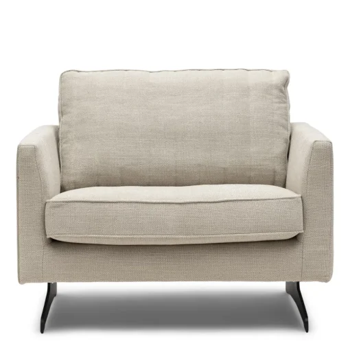 Fauteuil The Camille, Chelsea Flax, Celtic Weave