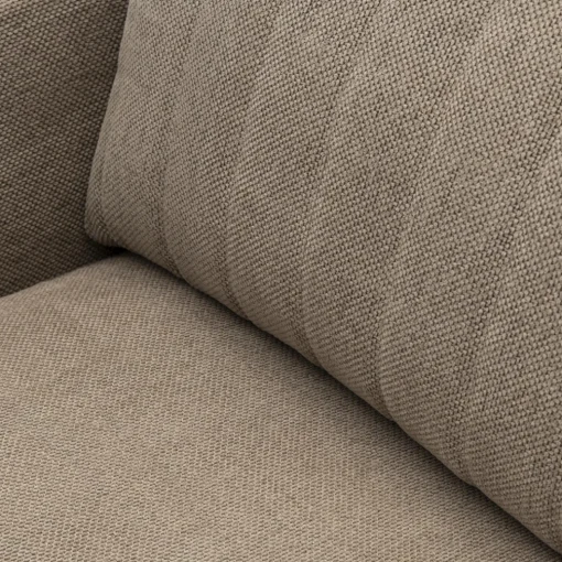 Fauteuil The Camille, Melting Silver, Celtic Weave