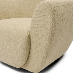 Fauteuil The Jill Swivel, Natural Grey