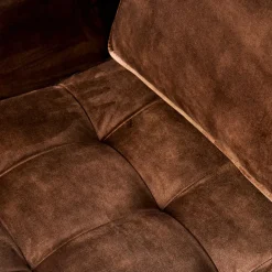 Fauteuil West Houston, Chocolate, Velvet