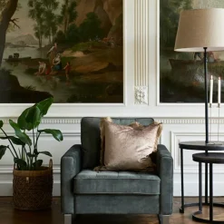 Fauteuil West Houston, Ivy, Velvet I