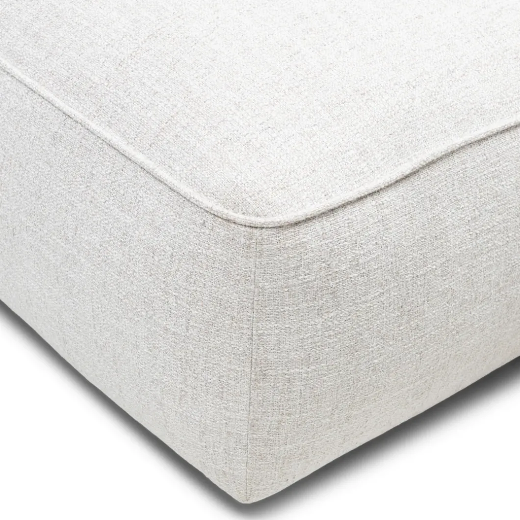 Hamilton chaise longue module, Rechts, Wit