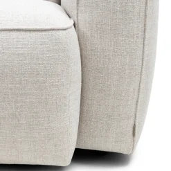 Hamilton chaise longue module, Rechts, Wit