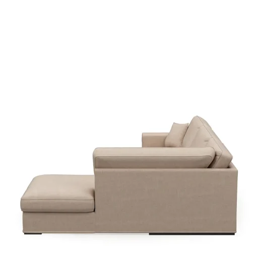 Hoekbank Rechts Selana, Flax