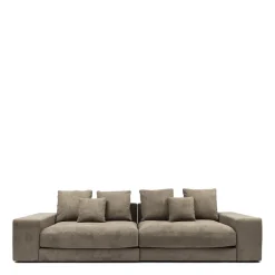 Hoekbank Rechts Vail, Warm Taupe, Chenille Jacquard Vogue