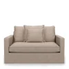 Love Seat Lennox, Brompton Beige, Recycled Weave