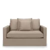 Love Seat Lennox, Persian Liver, Recycled Weave