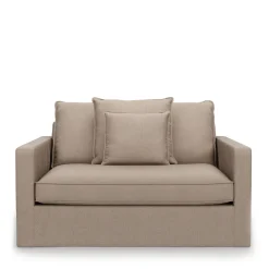 Love Seat Lennox, Persian Liver, Recycled Weave