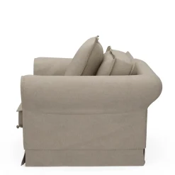 Loveseat Carlton, Anvers Flax, Oxford Weave