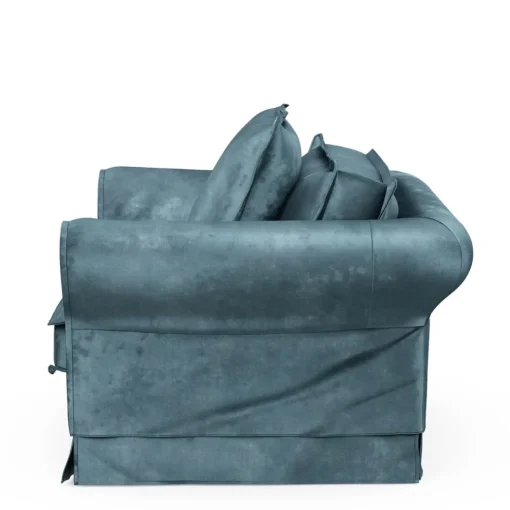 Loveseat Carlton, Petrol, Velvet