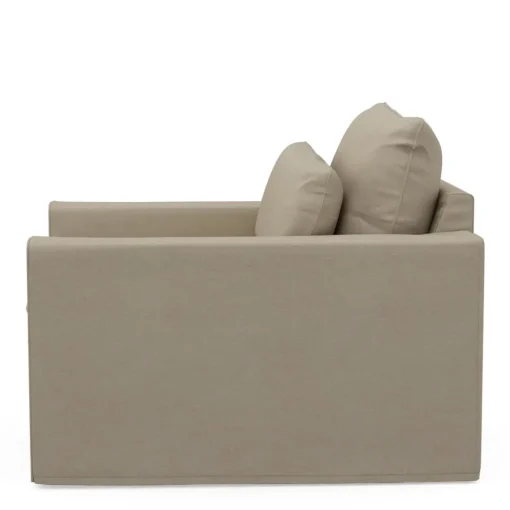 Loveseat Continental, Flanders Flax, Oxford Weave