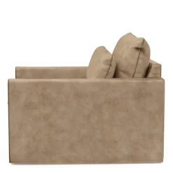Loveseat Continental, Golden Beige, Velvet