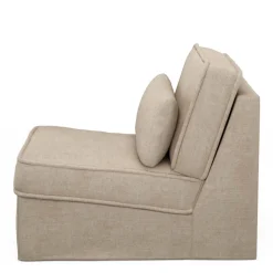 Metropolis Center, washed cotton, natural