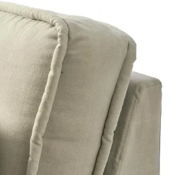 Metropolis Center, washed cotton, ash grey