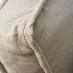 Metropolis Chaise Longue Right, washed cotton, natural