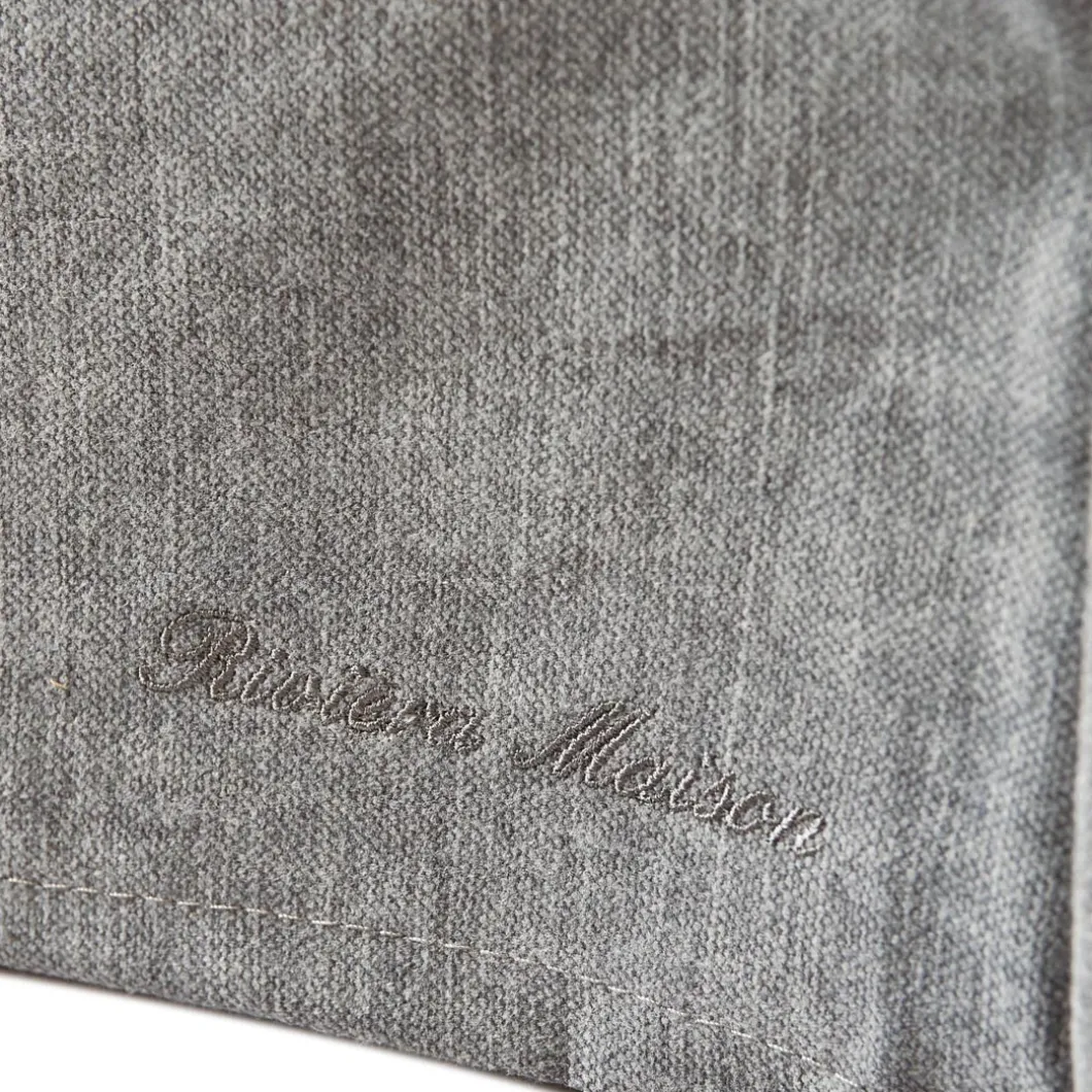 Metropolis Corner Arm Right, washed cotton, grey