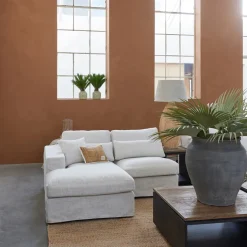 Miles Center Antique White